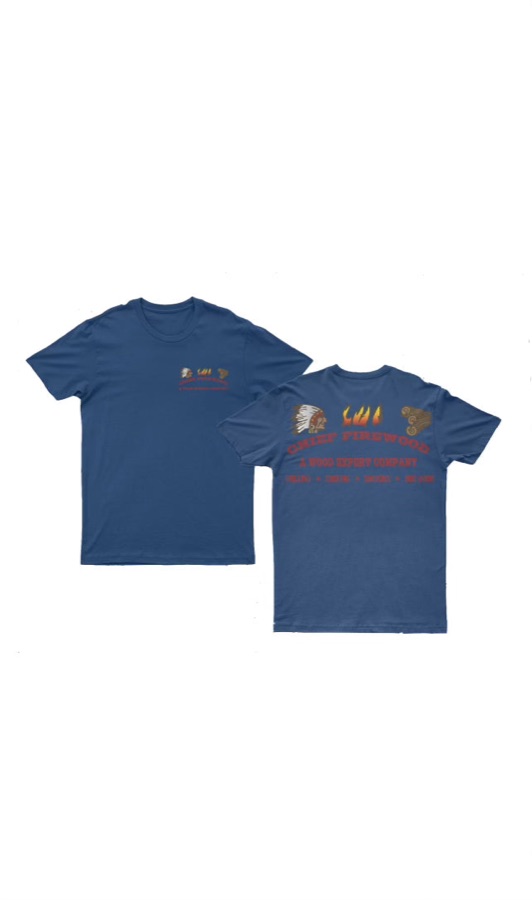 Navy blue T-shirt